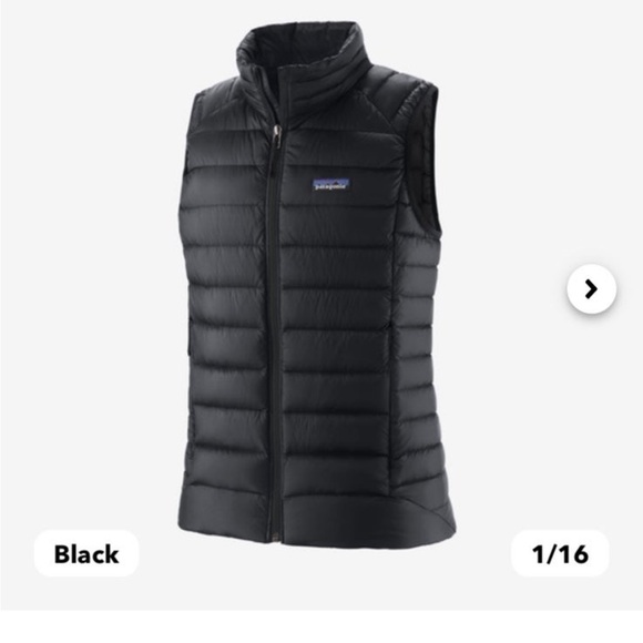 Patagonia Women's Black Quilted Vest - Picture 1 of 5
